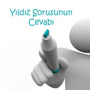 Yıldız Sorusunun Çözümü Yıldız Sorusunun Çözümü